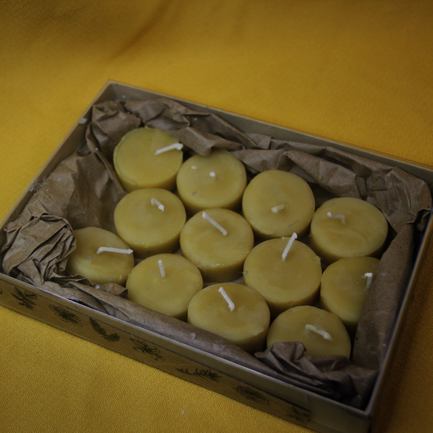 Beeswax Tea Candles
