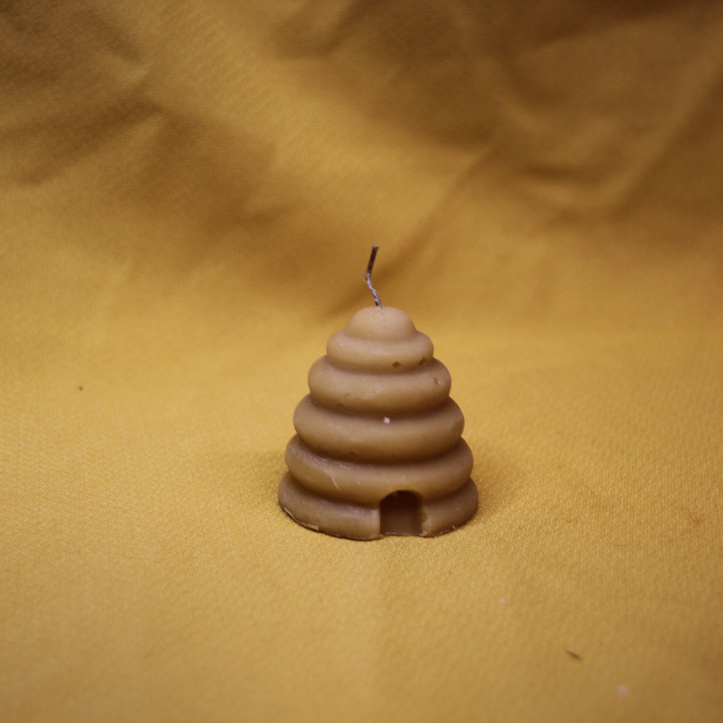 Skep Beehive Candle