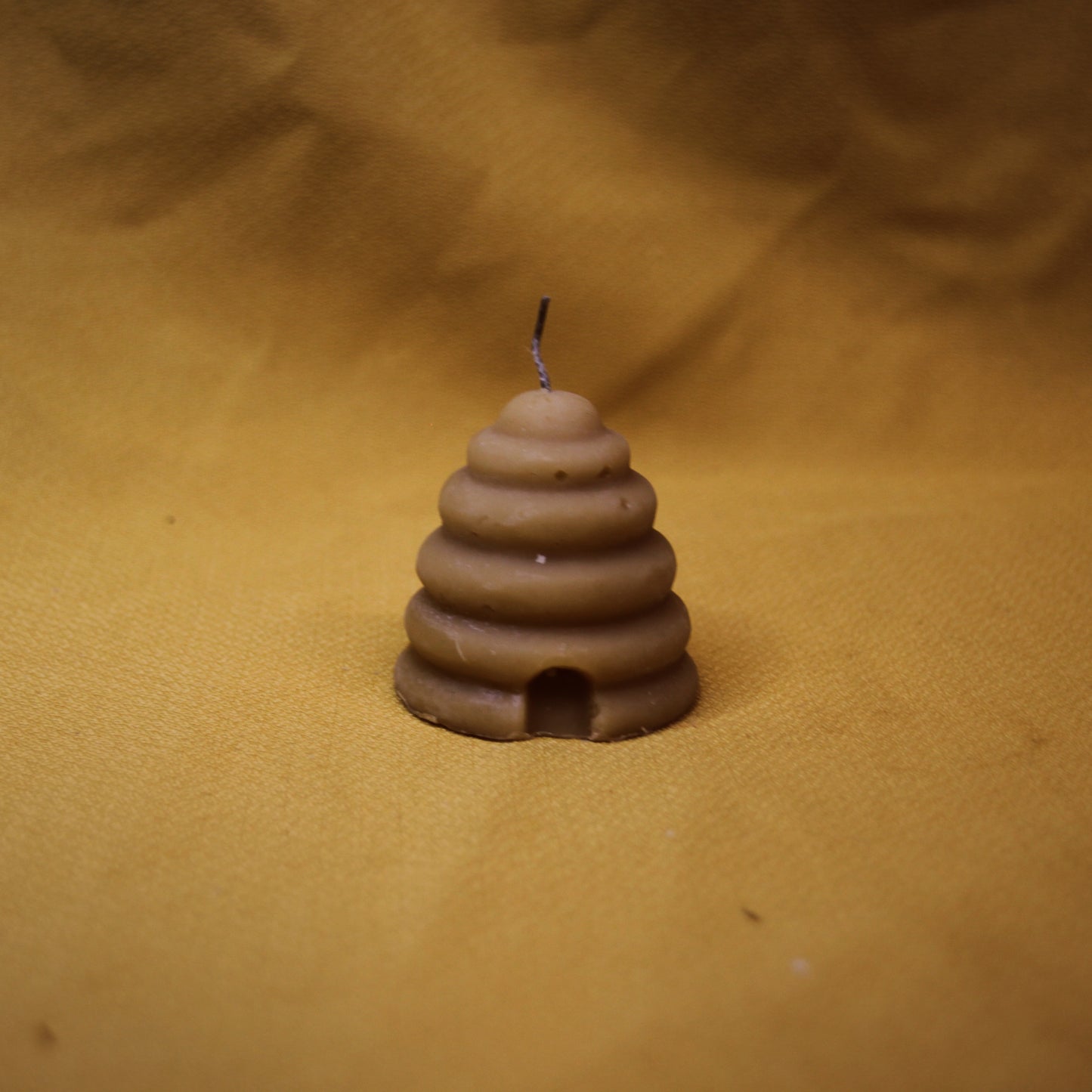 Skep Beehive Candle