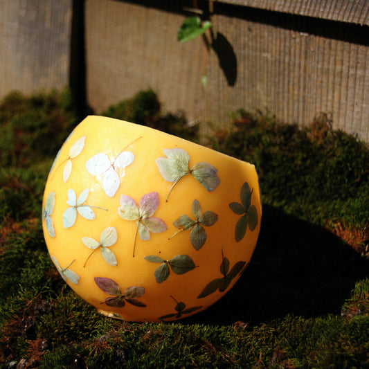 Falling Hydrangeas Lantern