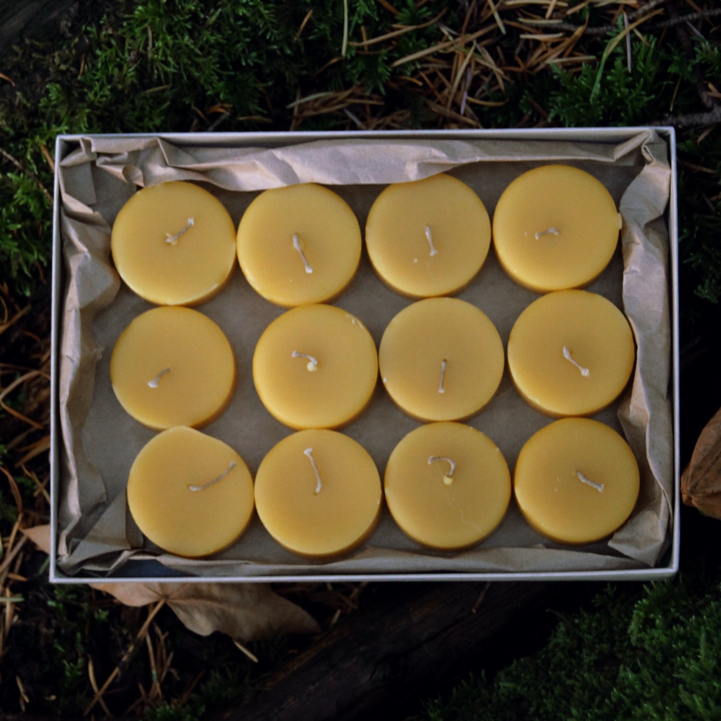 Beeswax Tea Candles