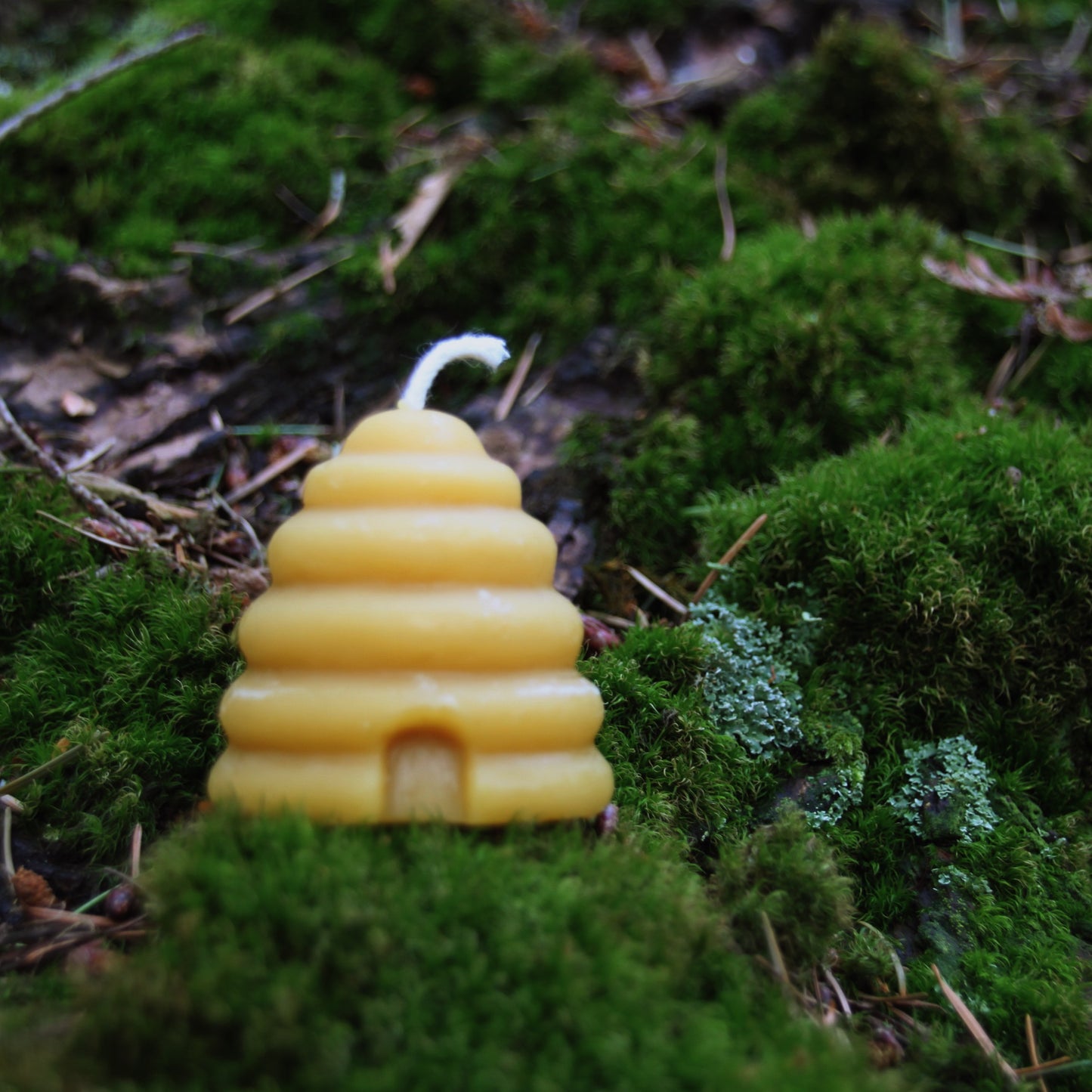 Skep Beehive Candle