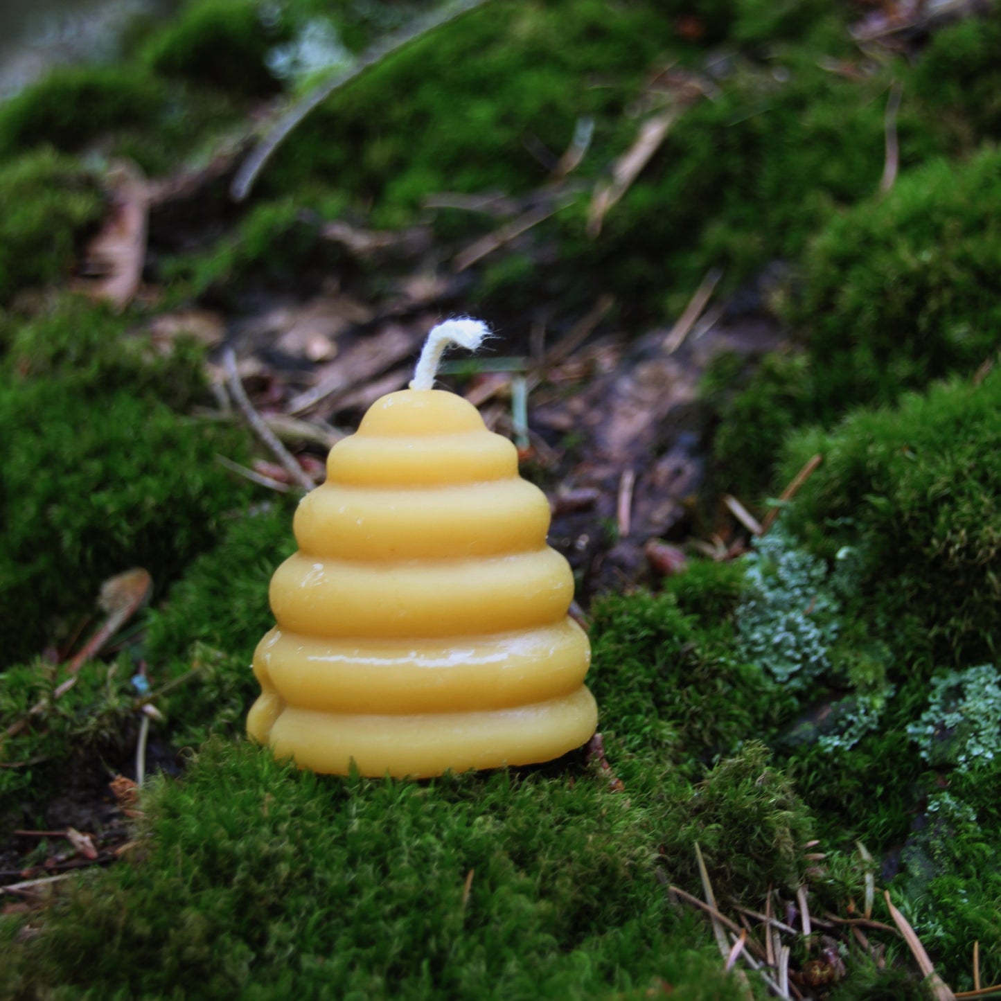 Skep Beehive Candle